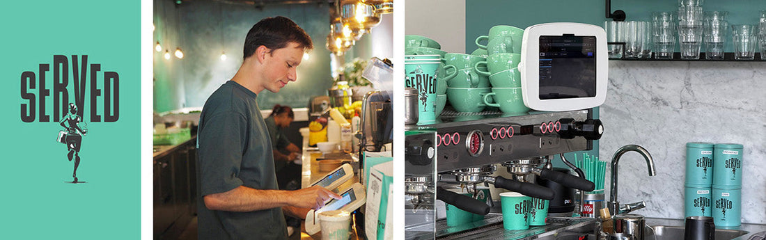 Served Rotterdam Uses Bouncepad iPad Holders