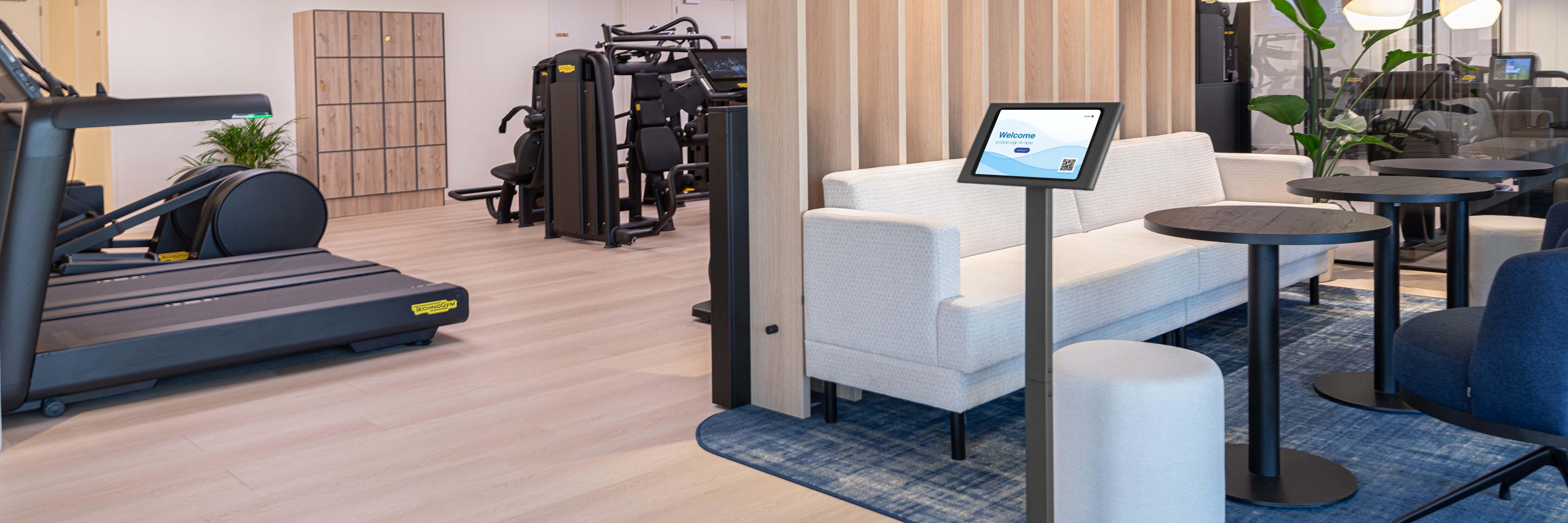 iPad floor stands