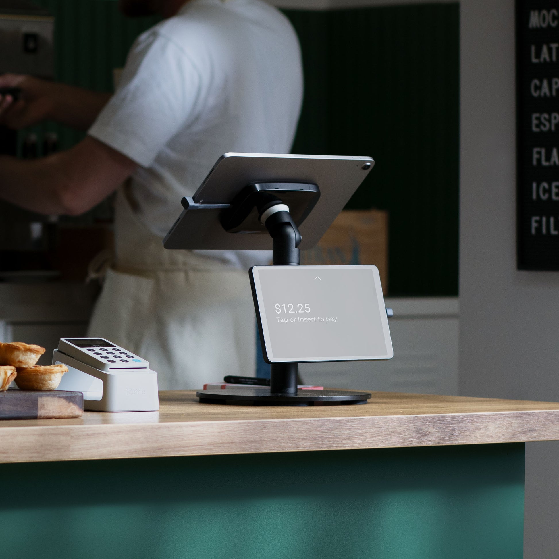 Bouncepad Core Counter Twin tabletstandaard