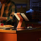 Bouncepad Eddy universele tablet-POS-standaard rood
