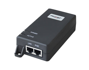 30W PoE+ injector 55V IEEE802.3at