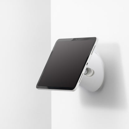 Bouncepad Click tablet wandhouder wit