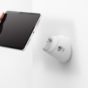 Bouncepad Click tablet wandhouder wit