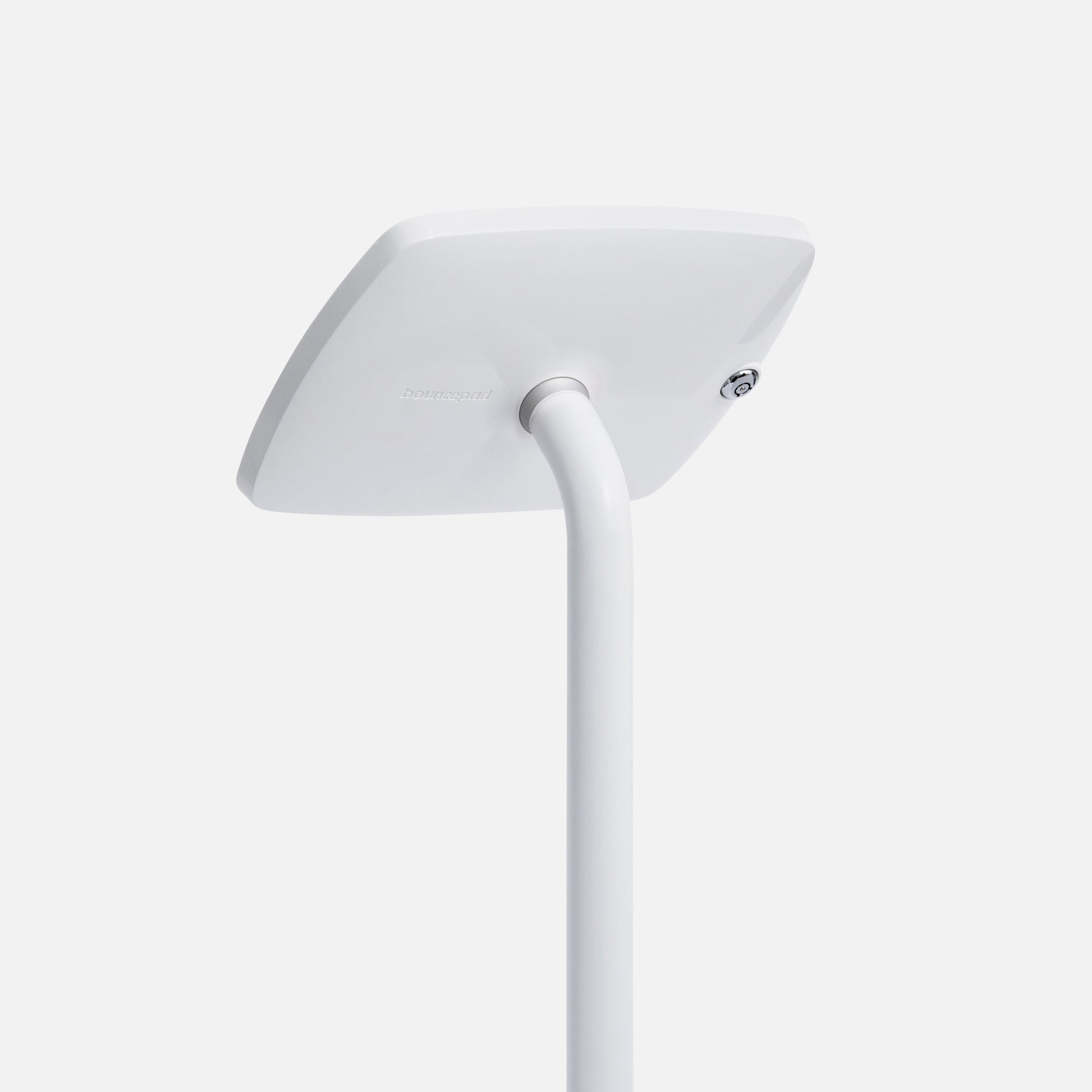 Bouncepad Original Floorstanding Slim tablet-vloerstandaard in wit