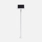 Bouncepad Original Floorstanding Slim tablet-vloerstandaard in wit