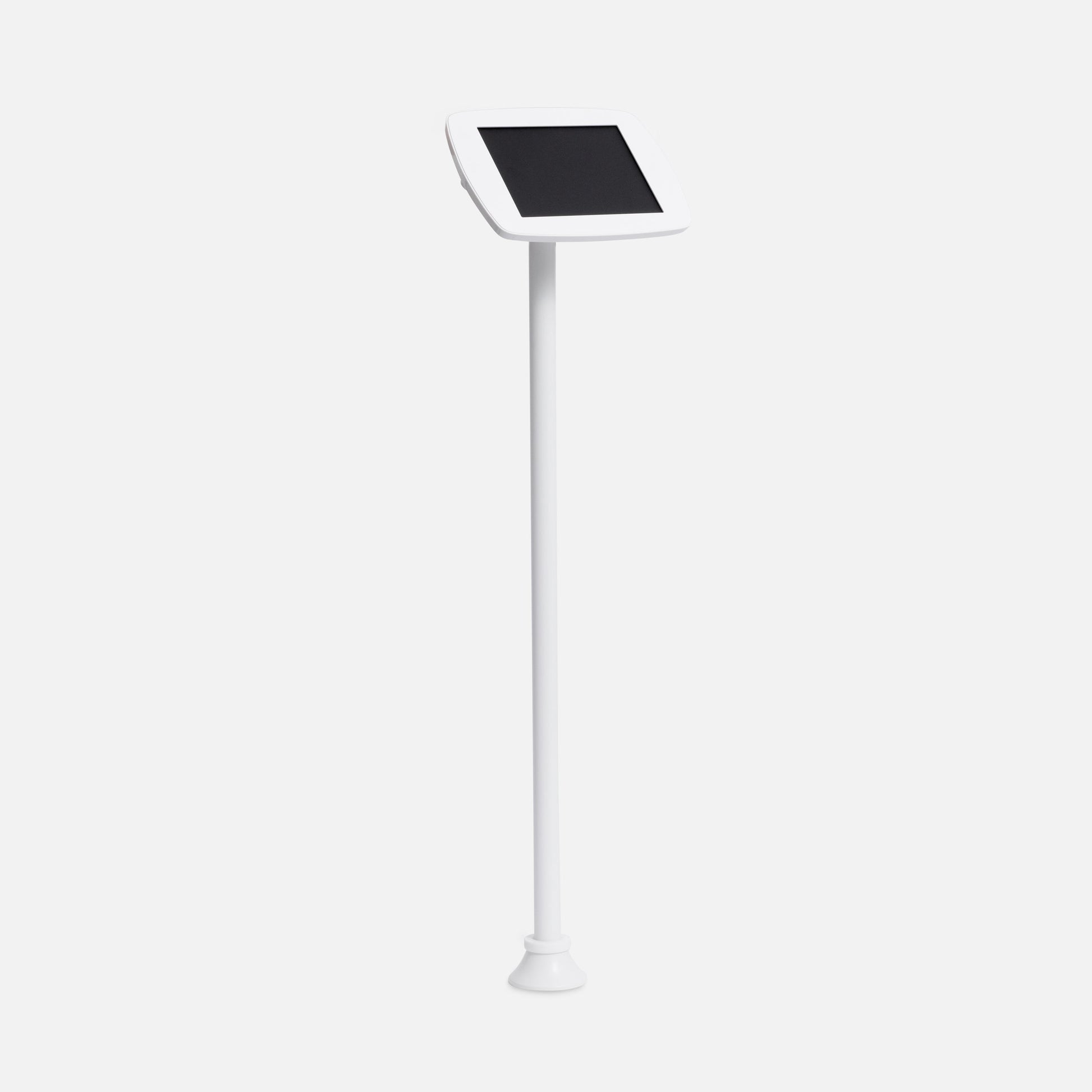 Bouncepad Original Floorstanding Slim tablet-vloerstandaard in wit