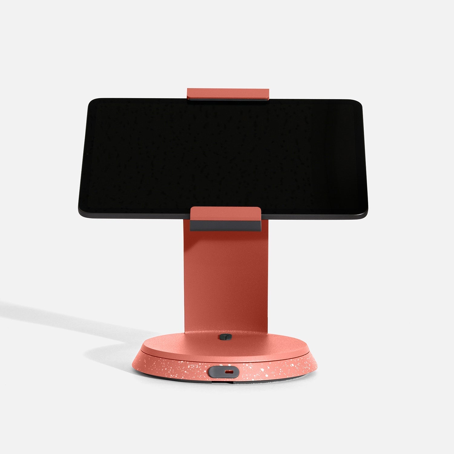 Bouncepad Eddy universele tablet-POS-standaard rood, vooraanzicht
