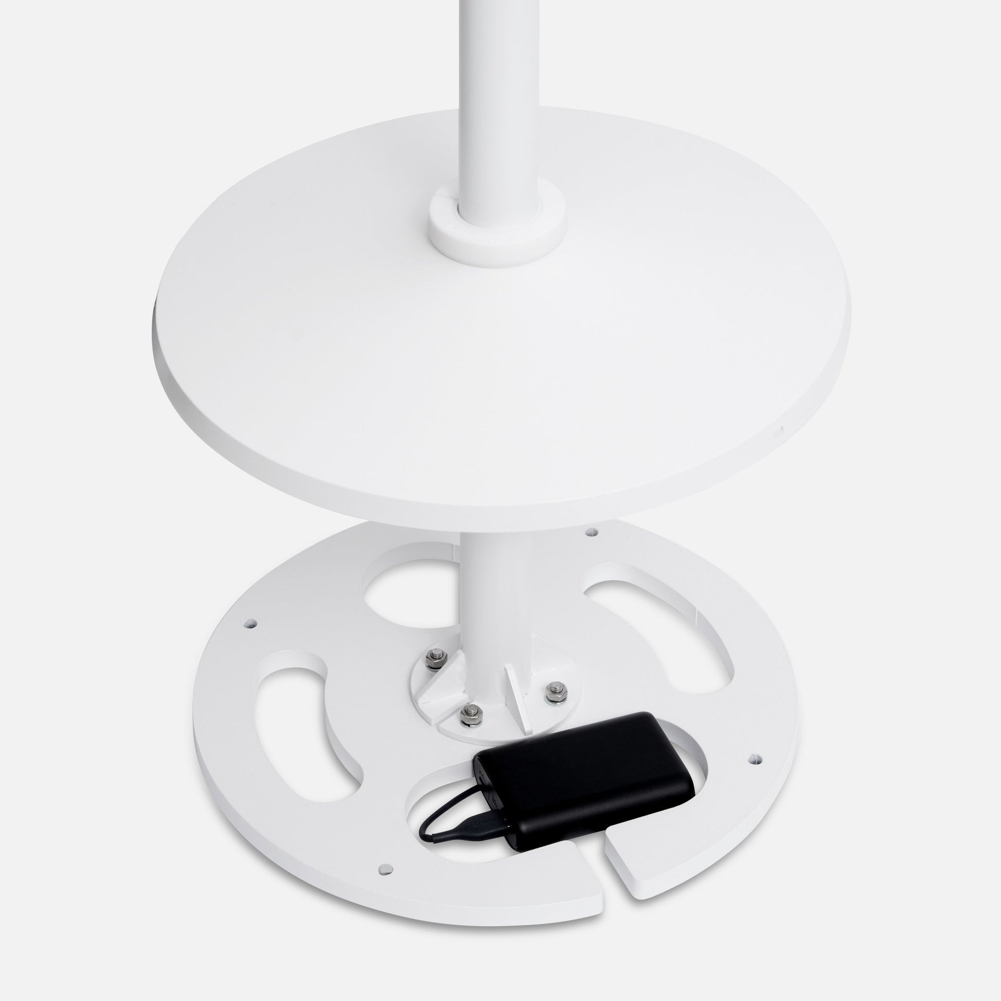 Bouncepad Original vrijstaande tabletvloerstandaard in wit