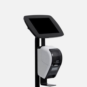 Bouncepad Original Elevate + Brother Printer Mount tablet vloerstativ in zwart