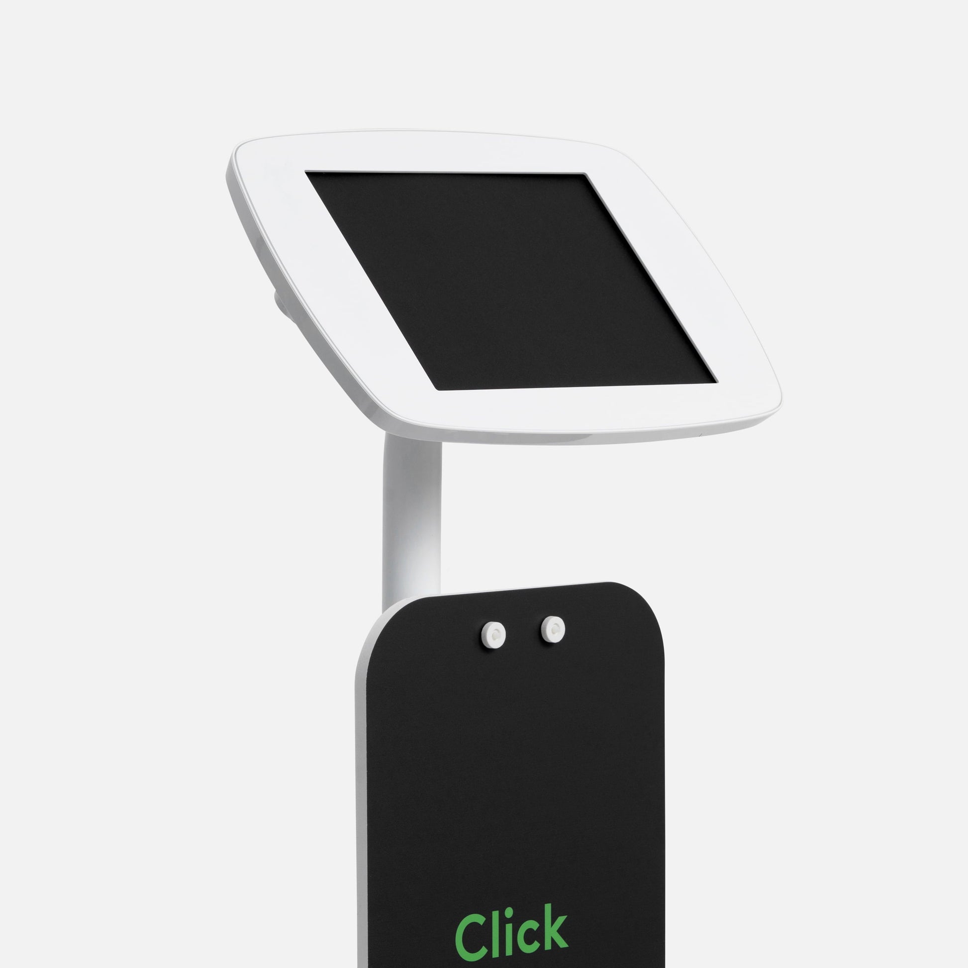Bouncepad Original vloerstandaard + Front Board tablet vloerstandaard in wit
