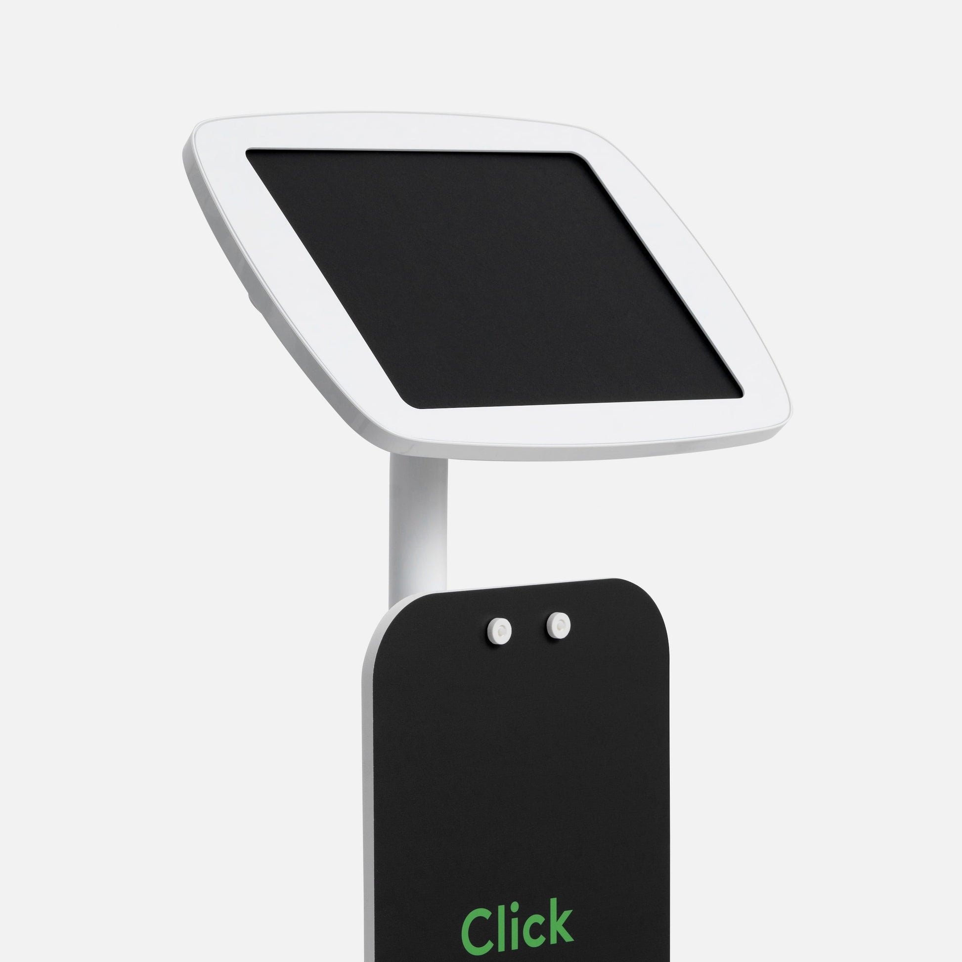 Bouncepad Original vloerstandaard + Front Board tablet vloerstandaard in wit
