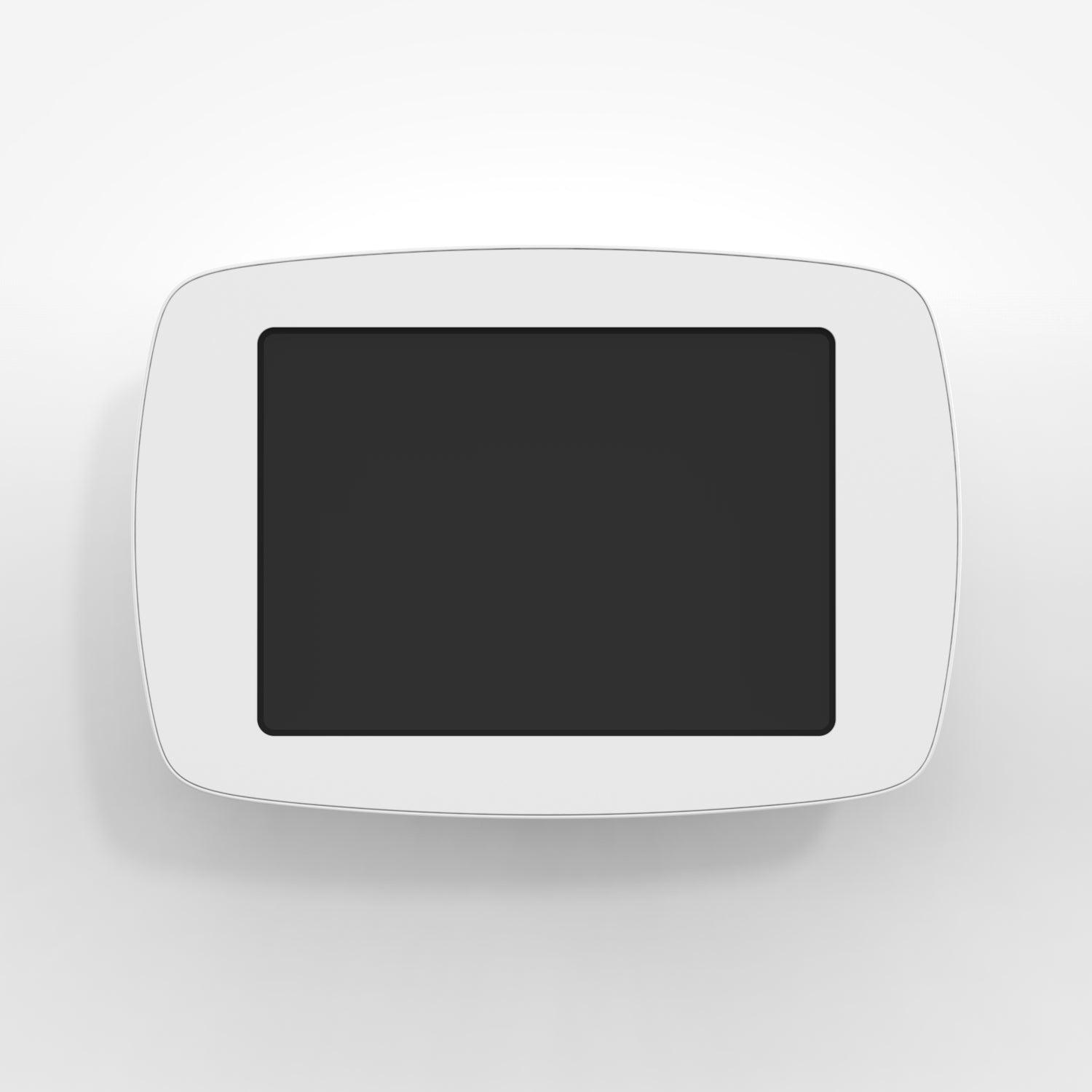 Bouncepad Original VESA tablet wandhouder in wit, vooraanzicht
