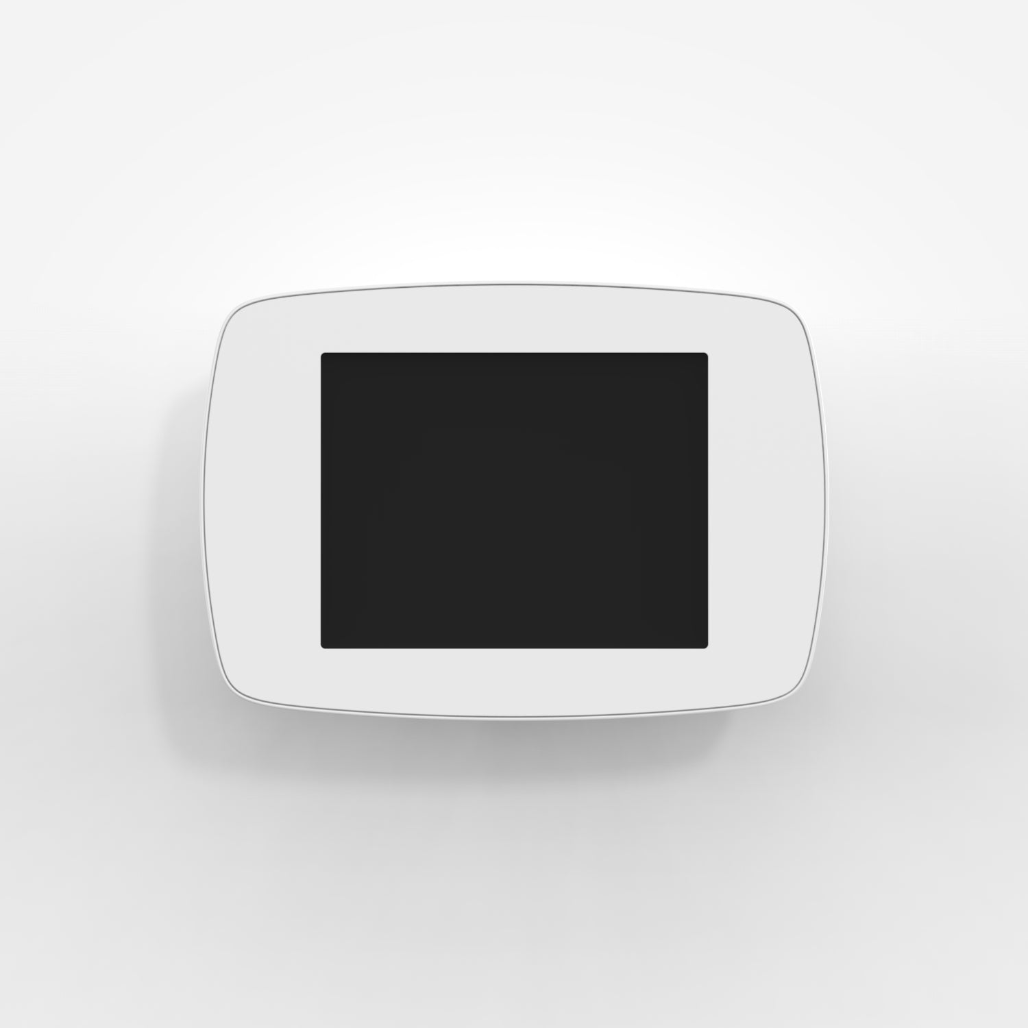 Bouncepad Original VESA tablet wandhouder in wit, vooraanzicht