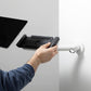 Bouncepad Clip Reach tablet wandhouder in wit
