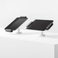 Bouncepad Clip bureau-tablethouder in wit, staande en liggende stand