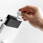 Bouncepad Clip Swivel bureaubevestiging voor tablet in wit, detailweergave