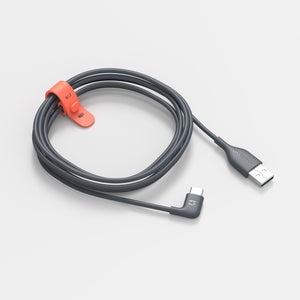Bouncepad USB-C naar USB-A haakse kabel