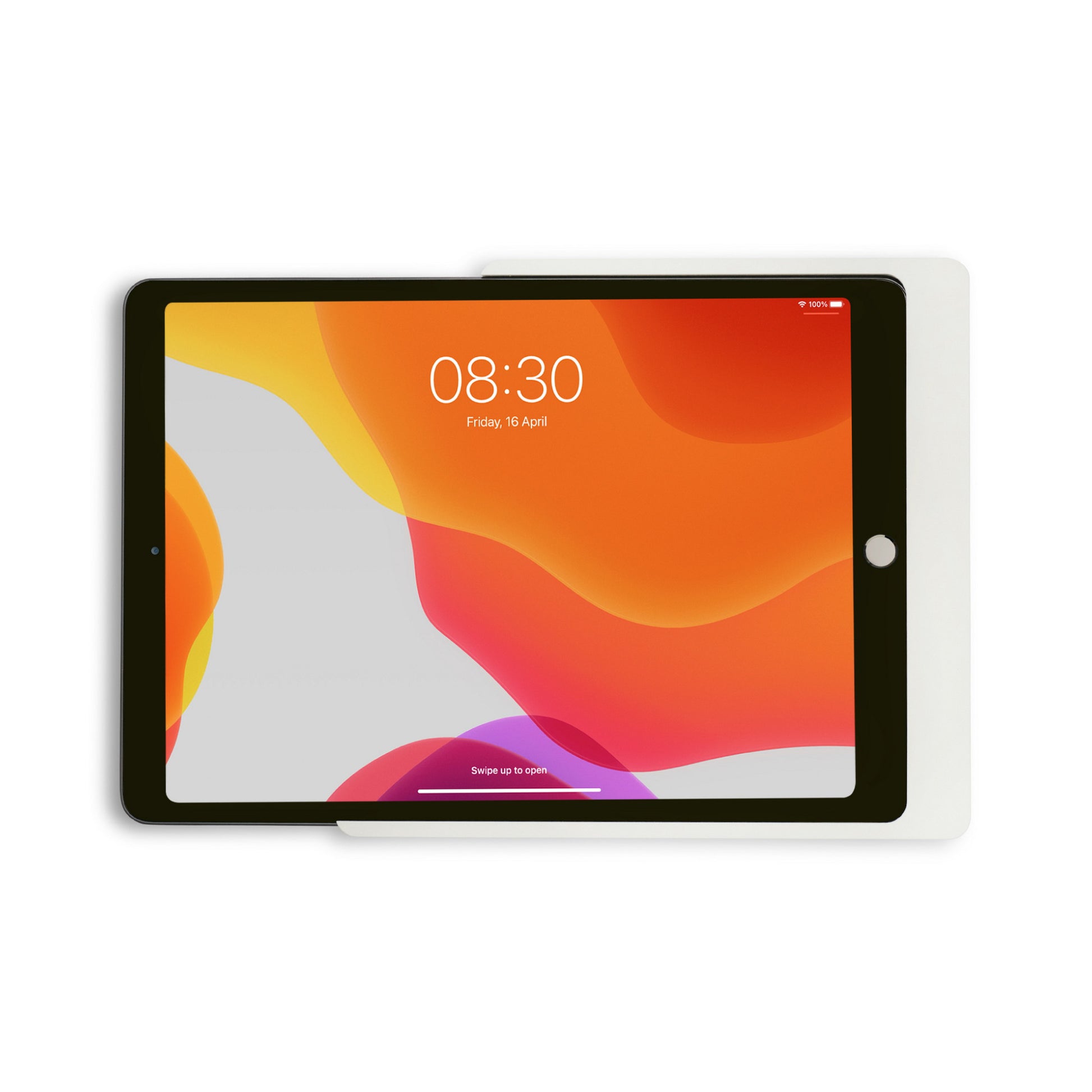 Displine Companion Wall Home iPad-wandhouder voor iPad 10,2 inch, in wit, met poedercoating