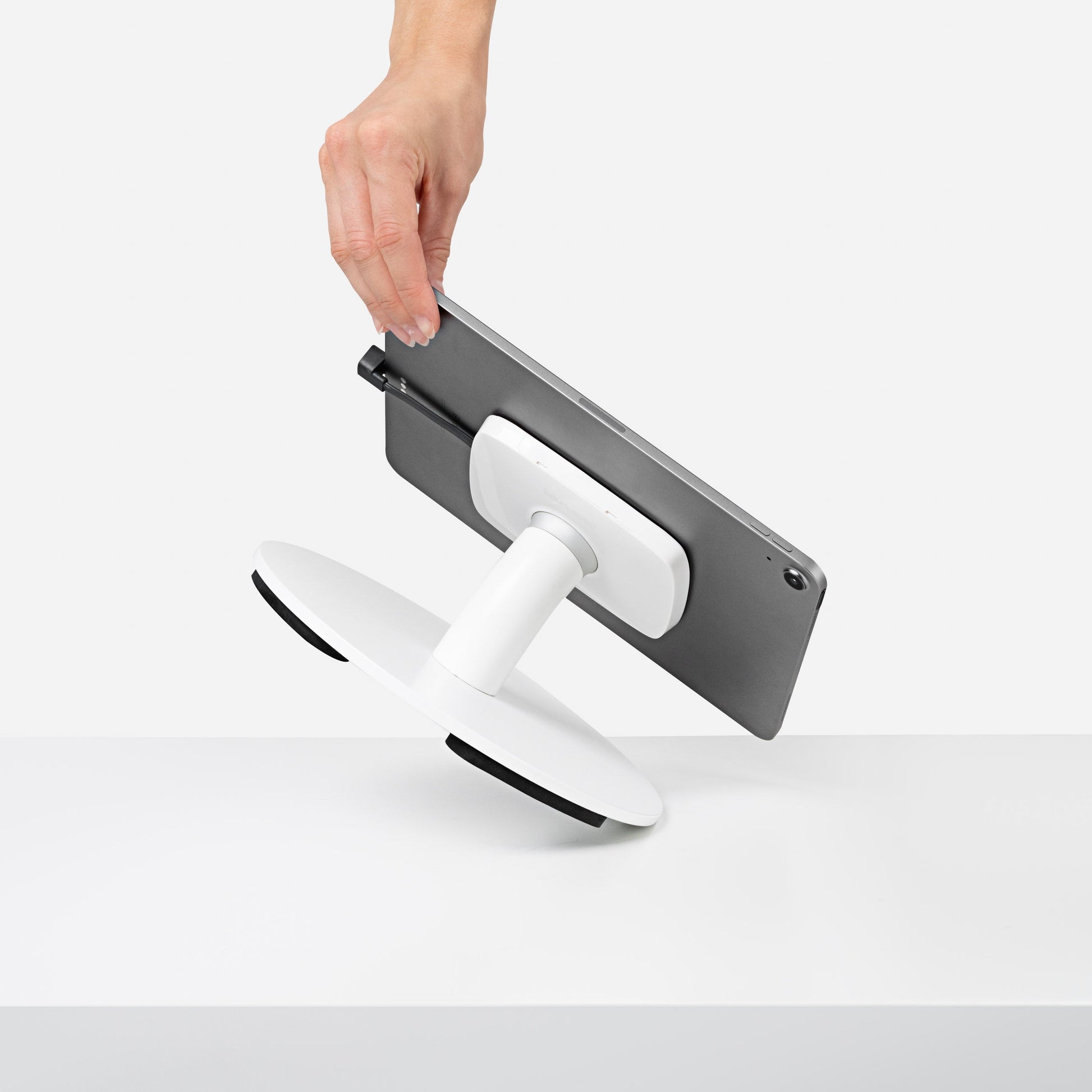 Bouncepad Core Counter-tabletstandaard in wit