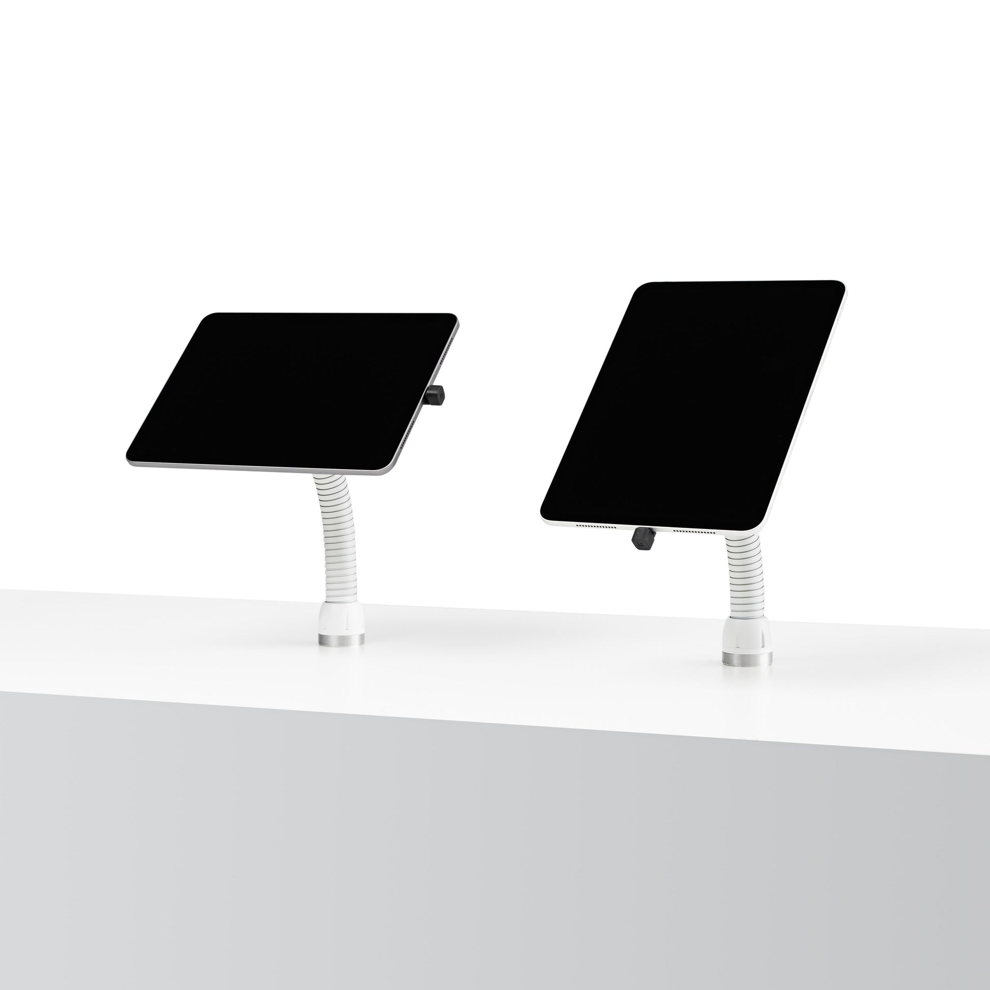 Bouncepad Core Flex tablet-bureauhouder in wit