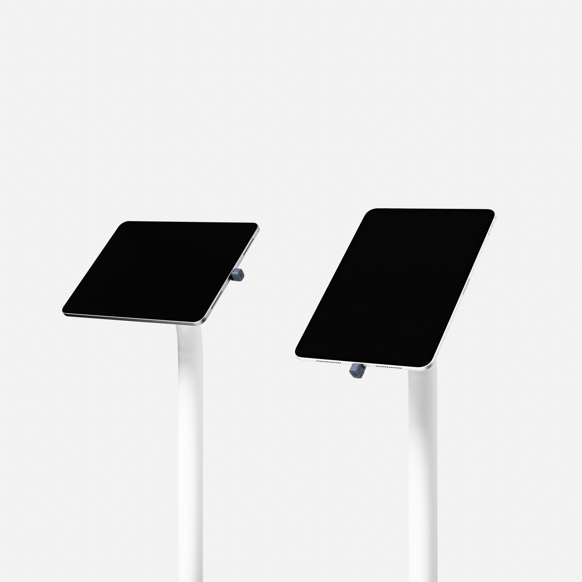 Bouncepad Core vrijstaande tabletvloerstandaard in wit