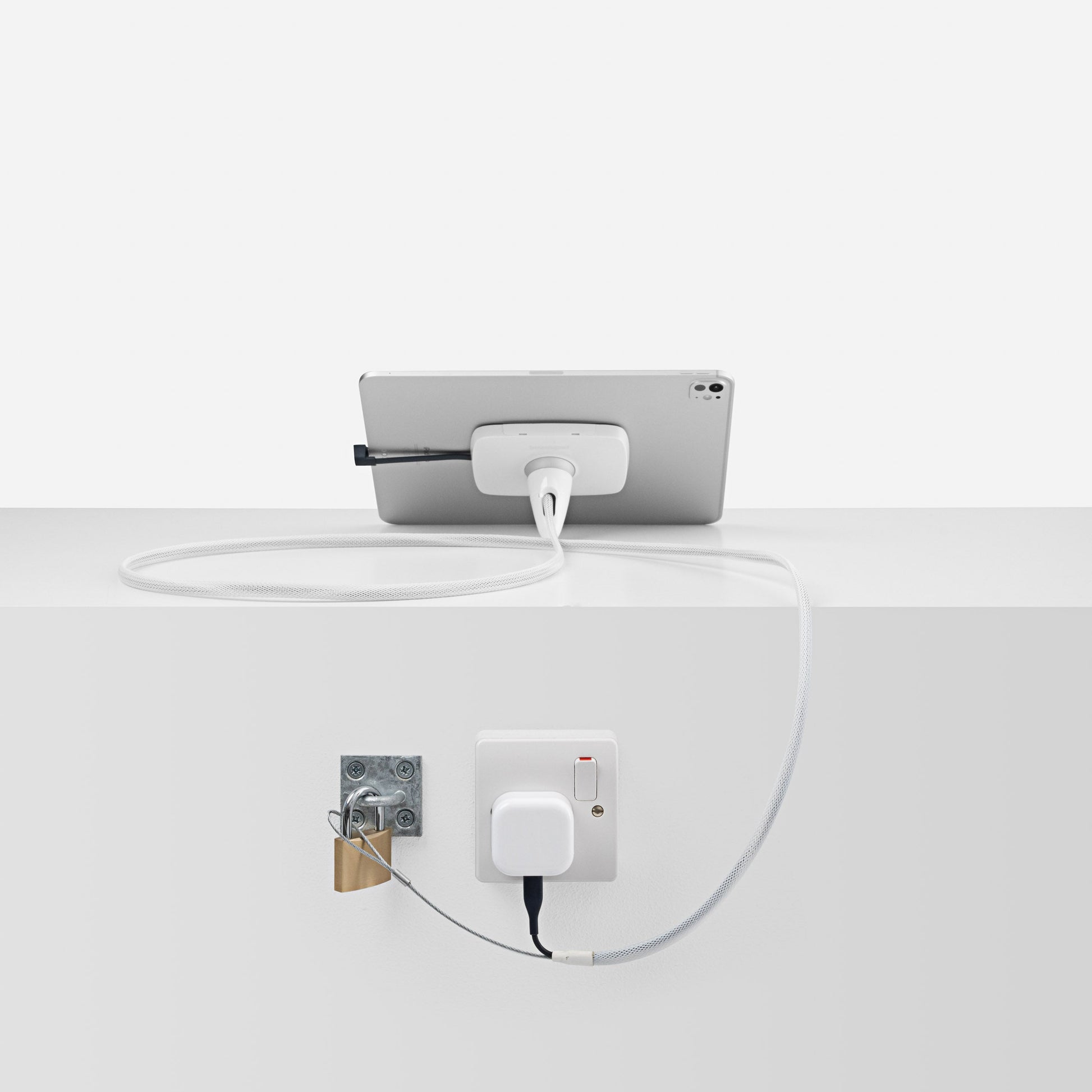 Bouncepad Core Lounge Tabletstandaard in wit