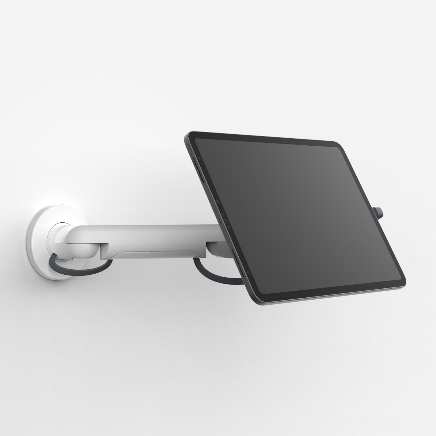 Bouncepad Core Reach tablet wandhouder in wit