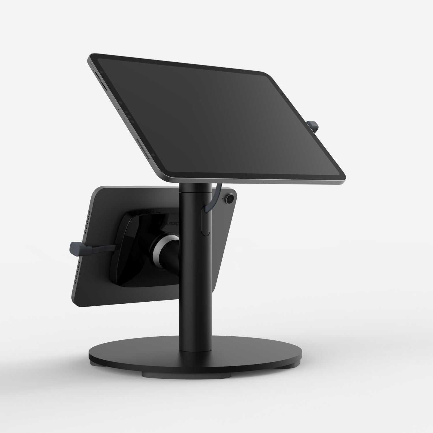 Bouncepad Core Counter Twin tabletstandaard in zwart