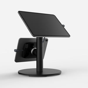 Bouncepad Core Counter Twin tabletstandaard in zwart