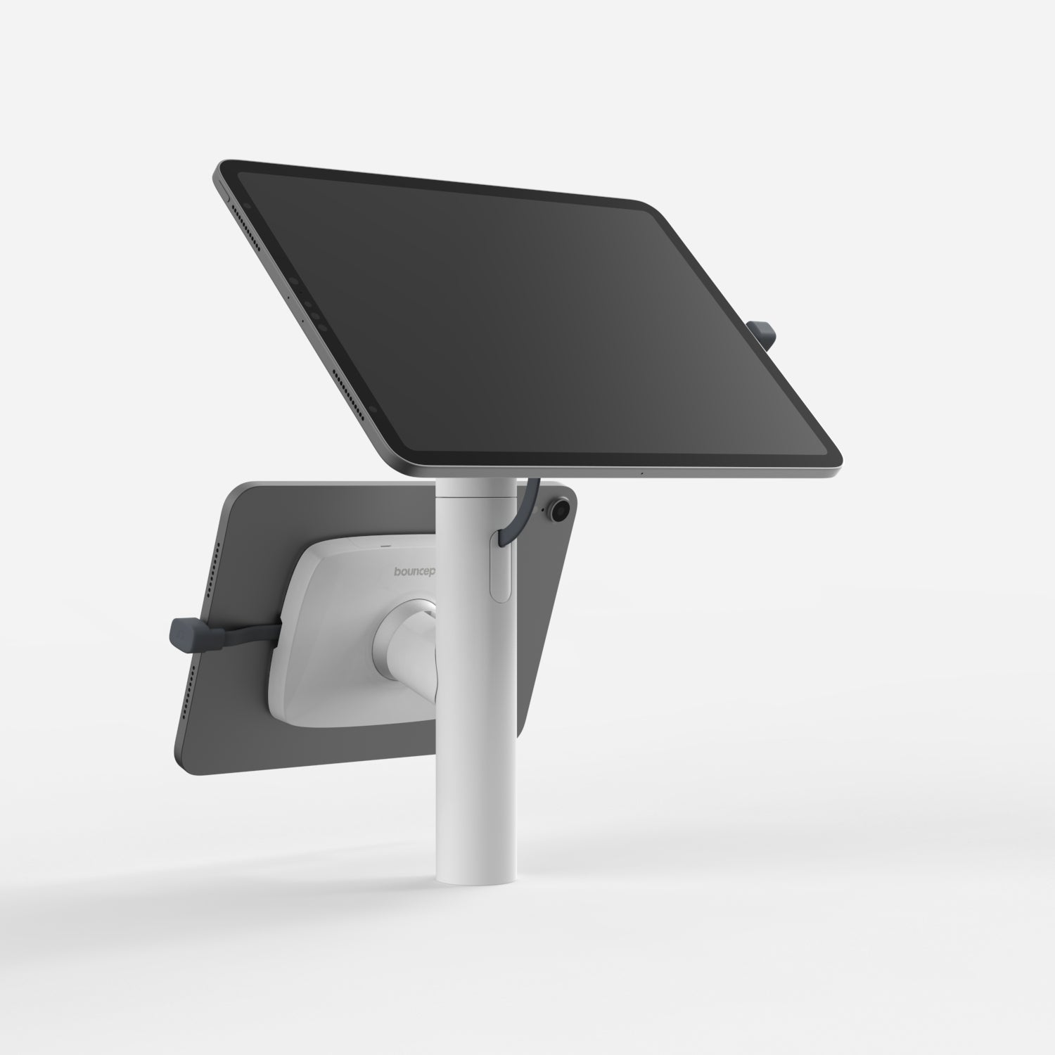 Bouncepad Core Twin tabletbureauhouder in wit