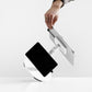 Bouncepad Core Counter Twin tabletstandaard in wit