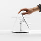 Bouncepad Core Counter Twist-Mini tablethouder in wit, met kantel- en draaifunctie