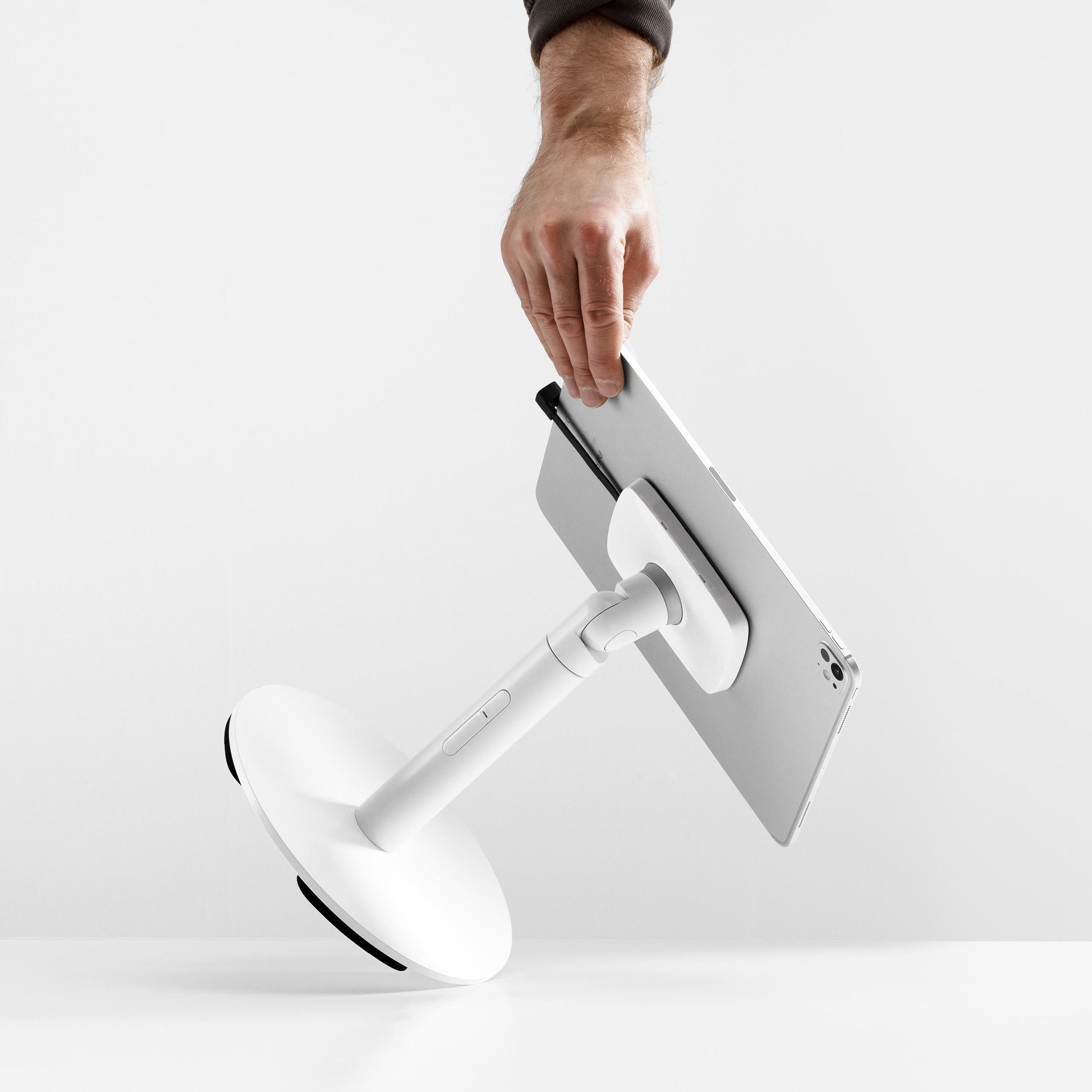 Bouncepad Core Counter Twist-tabletstandaard in wit
