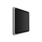 Displine Dame Wall 2.0 Premium iPad-wandhouder voor iPad 10e generatie 10,9 inch en iPad 11e generatie A16 11 inch, in zilver, zijaanzicht