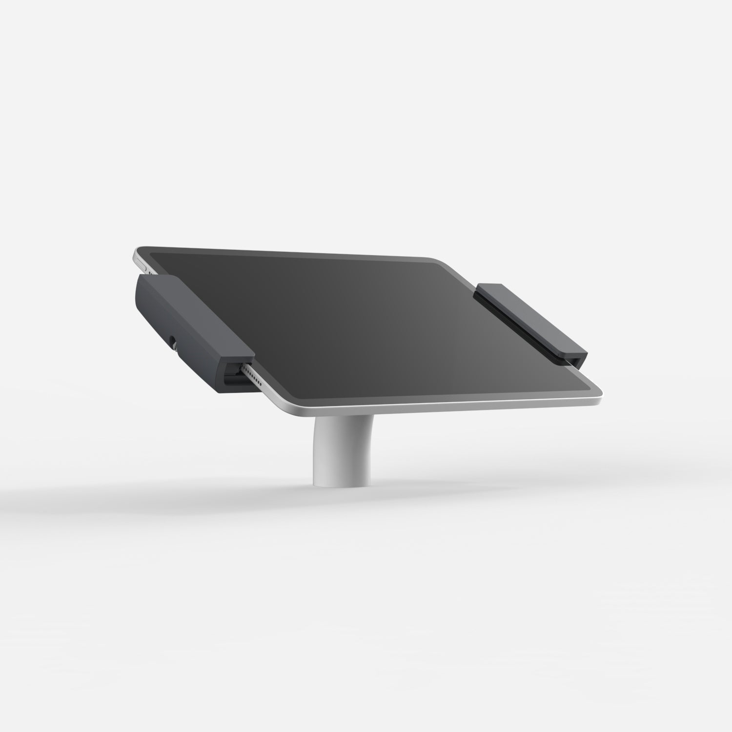 Bouncepad Clip bureau-tablethouder in wit