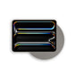 Displine Moonlight Designer iPad-wandhouder voor iPad Pro 11-inch, in titanium