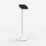 Bouncepad Clip Elevate tablet vloerstandaard in wit