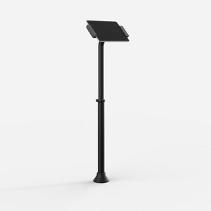 Bouncepad Clip Elevate Slim tablet-vloerstandaard in zwart