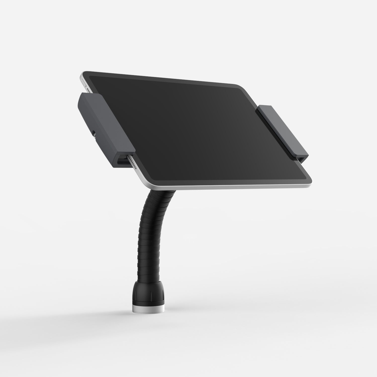 Bouncepad Clip Flex tablet-bureauhouder in zwart