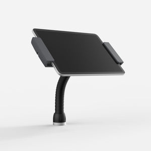 Bouncepad Clip Flex tablet-bureauhouder in zwart