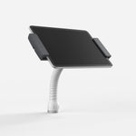 Bouncepad Clip Flex tablet-bureauhouder in wit