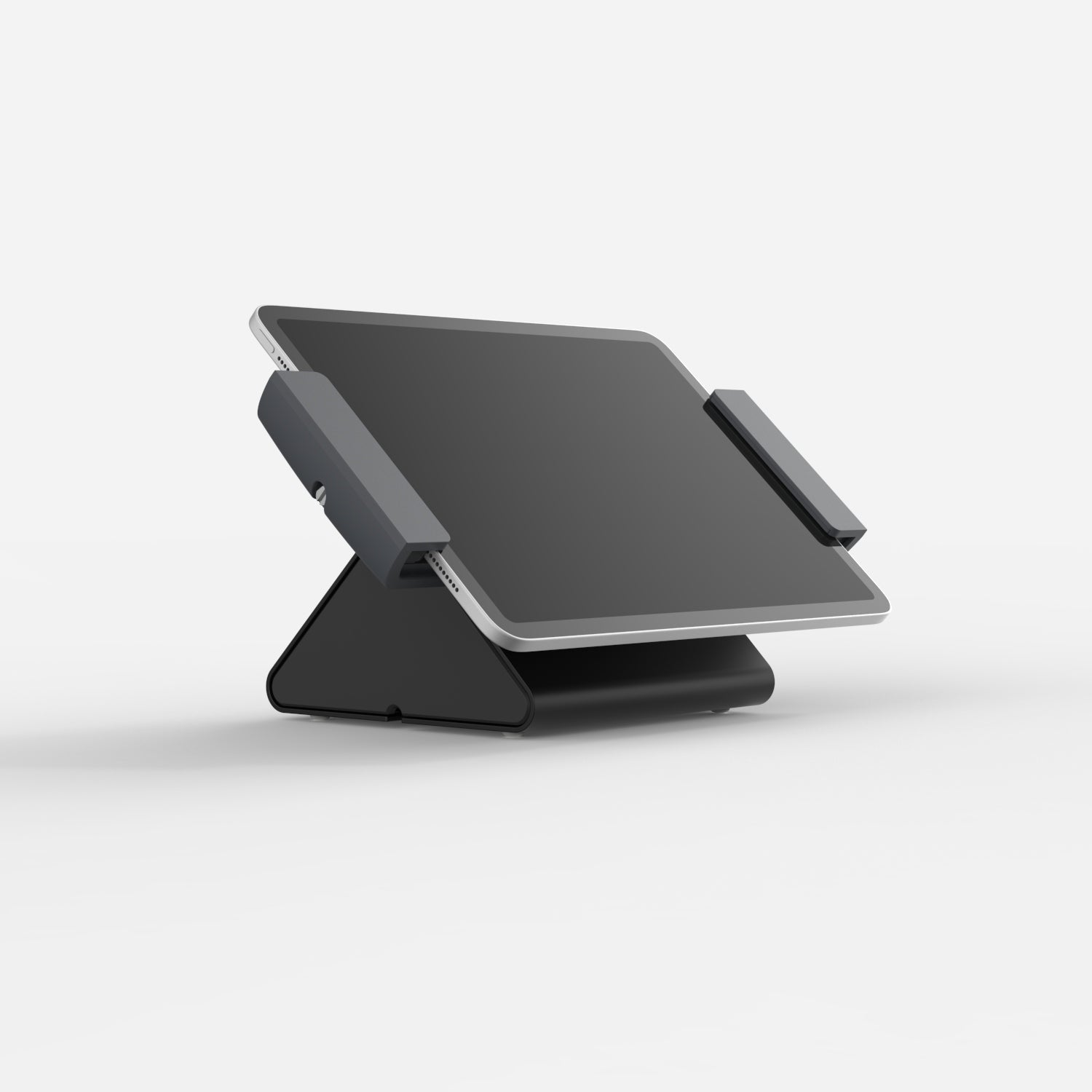 Bouncepad Clip Flip tablethouder in zwart
