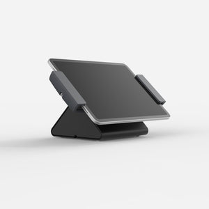 Bouncepad Clip Flip tablethouder in zwart