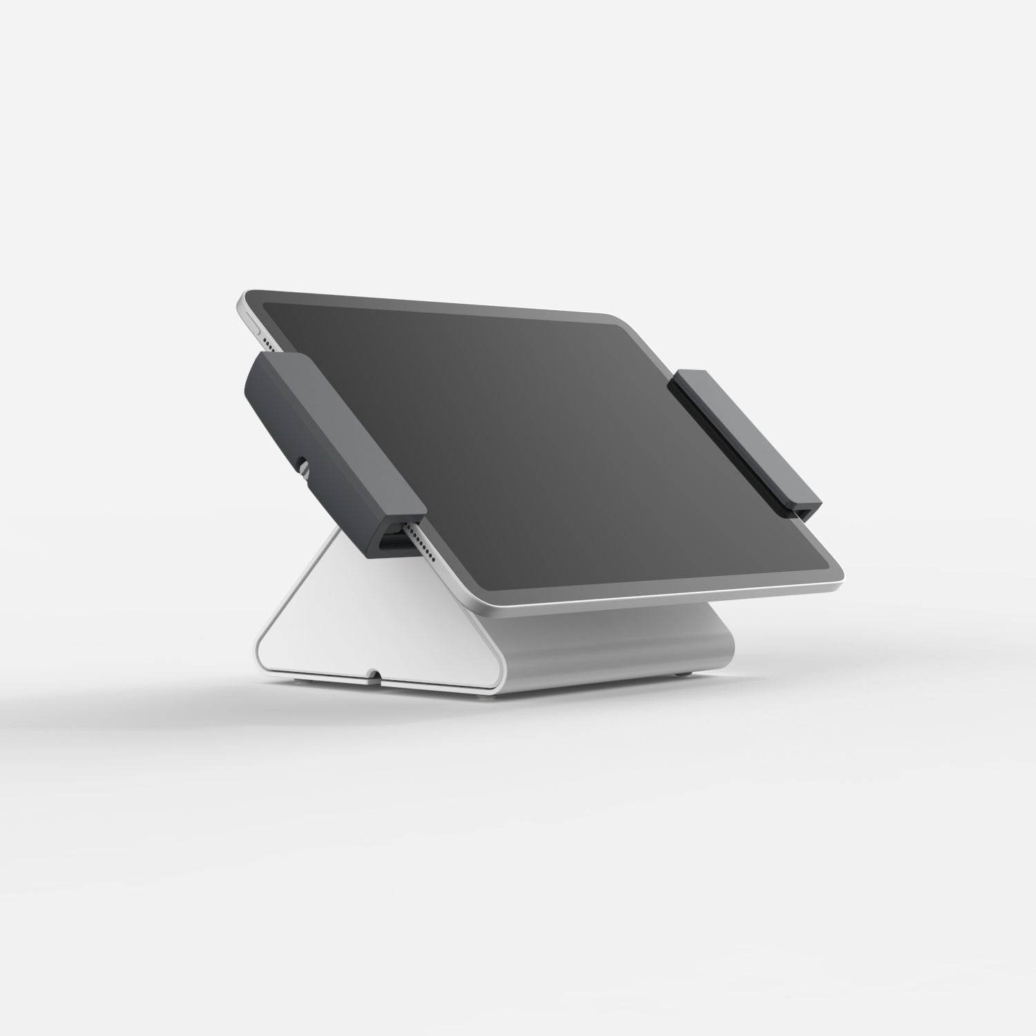Bouncepad Clip Flip tablethouder in wit