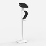 Bouncepad Clip Floorstanding + Brother Printer Mount tablet vloerstandaard in wit