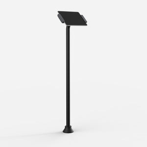 Bouncepad Clip vrijstaande slanke tabletvloerstandaard in zwart