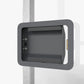 Front Mount ruimtereserveringssysteem voor iPad Mini zijaanzicht