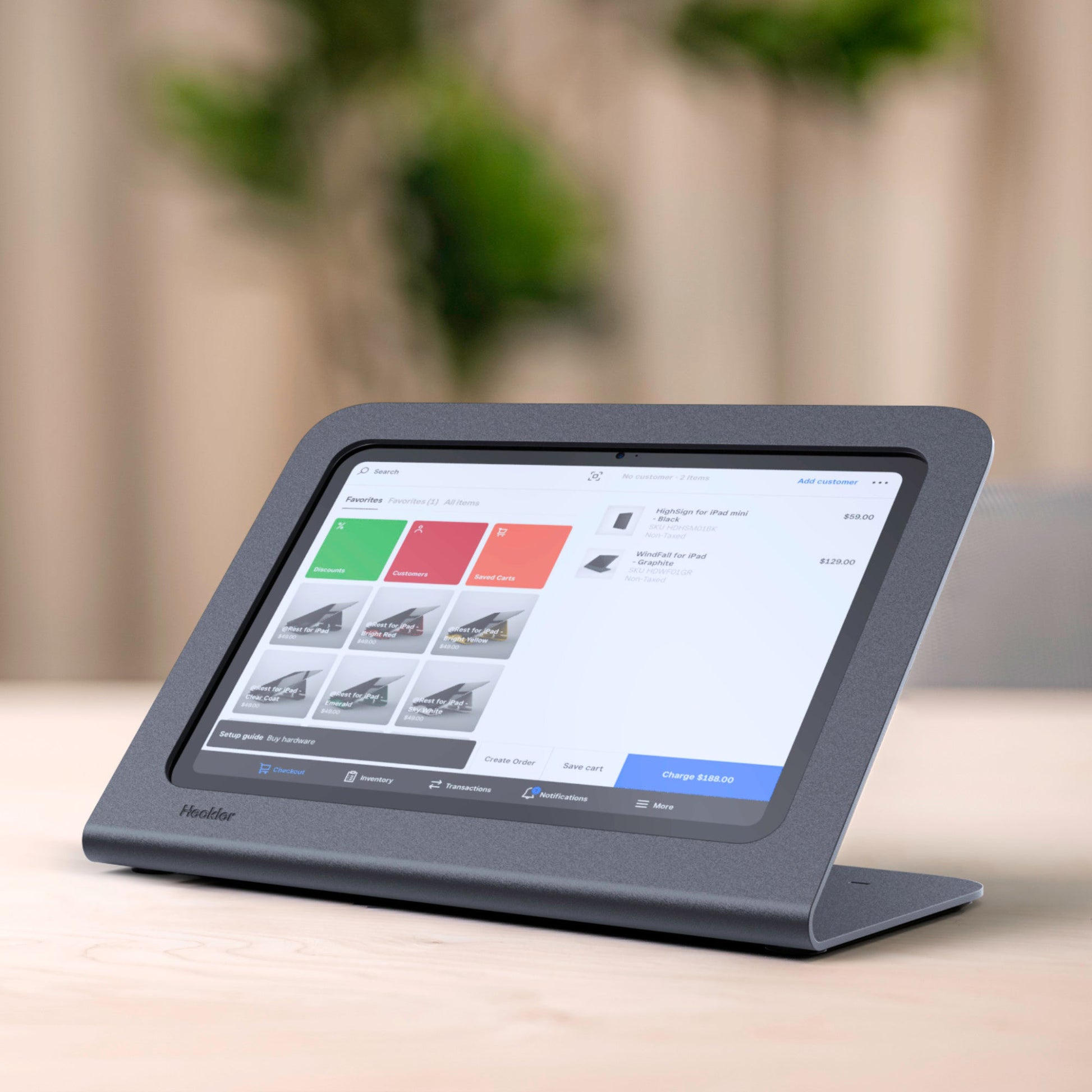 Heckler WindFall standaard voor iPad