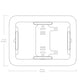 Wandhouder MX voor iPad Mini