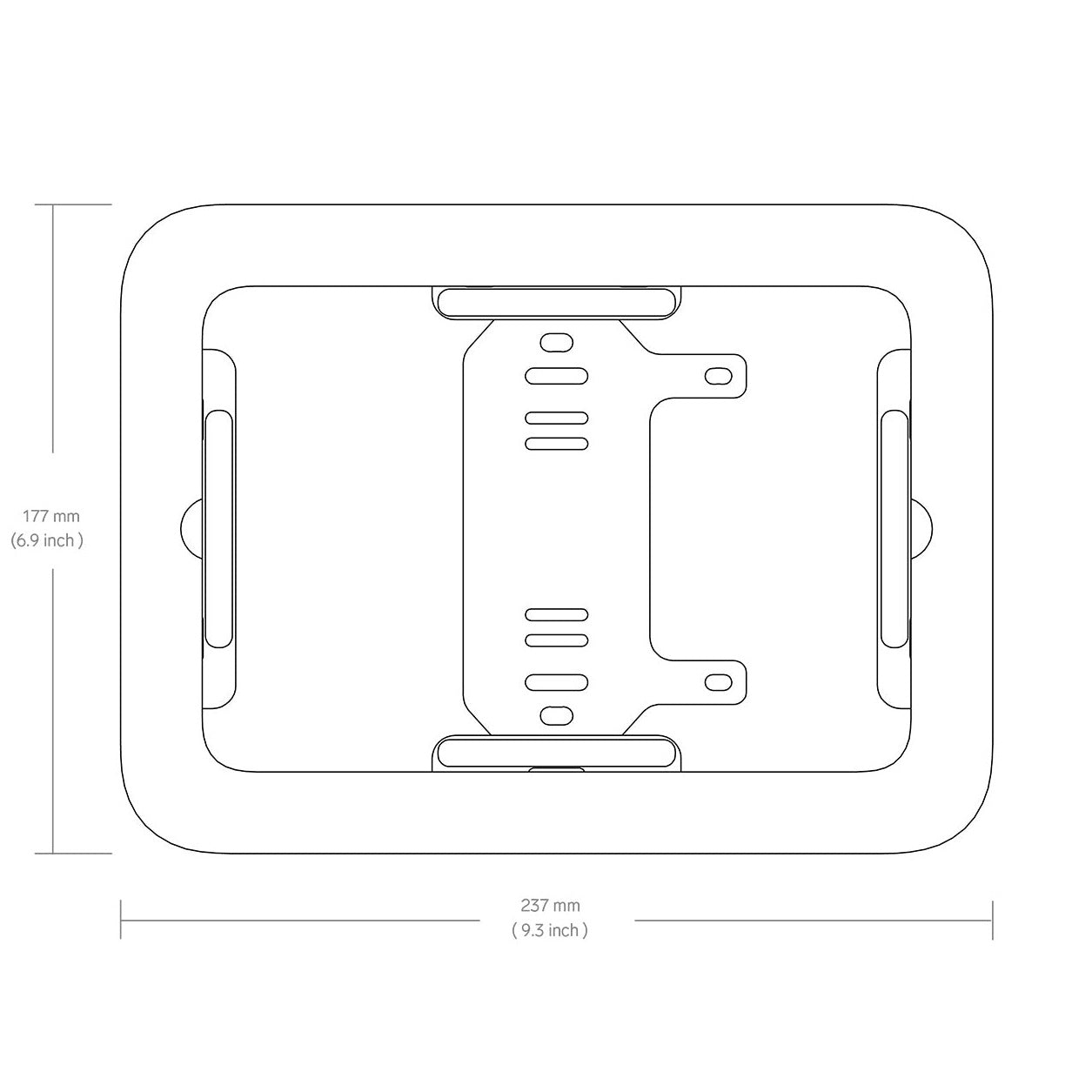 Wandhouder MX voor iPad Mini